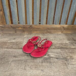 Tory Burch Hot Pink Sandals